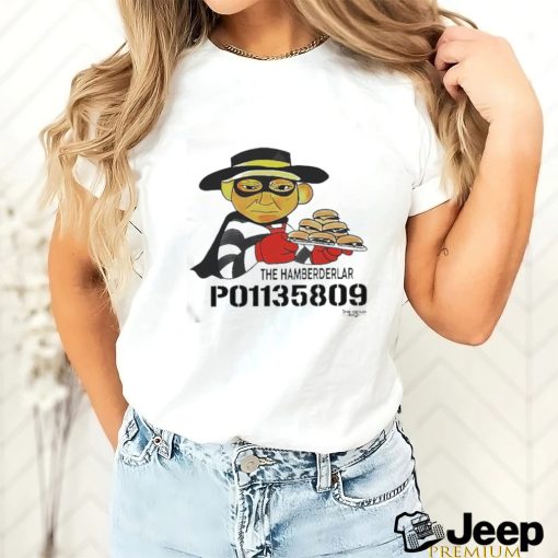 The Hamberderlar P01135809 Trump Mugshot Shirt