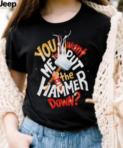 The Hammer Down Thor Marvel shirt