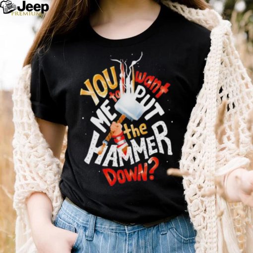 The Hammer Down Thor Marvel shirt