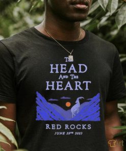 The Head And The Heart 2023 Red Rocks Shirt