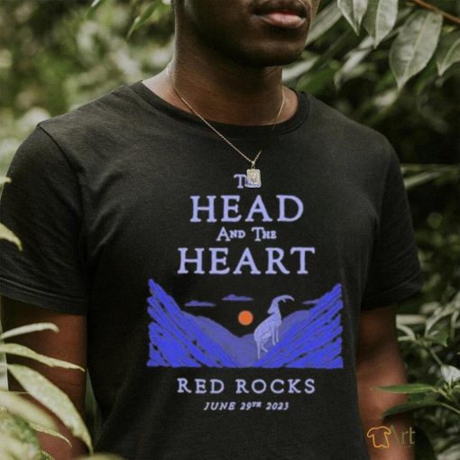 The Head And The Heart 2023 Red Rocks Shirt