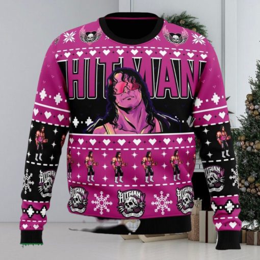 The Hitman Bret Hart Wrestler Ugly Christmas Sweater Funny Gift Ideas Christmas