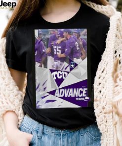 The Horned Frogs TCU Advance To The 2023 NCAA Super Regionals Road To Omaha Shirt