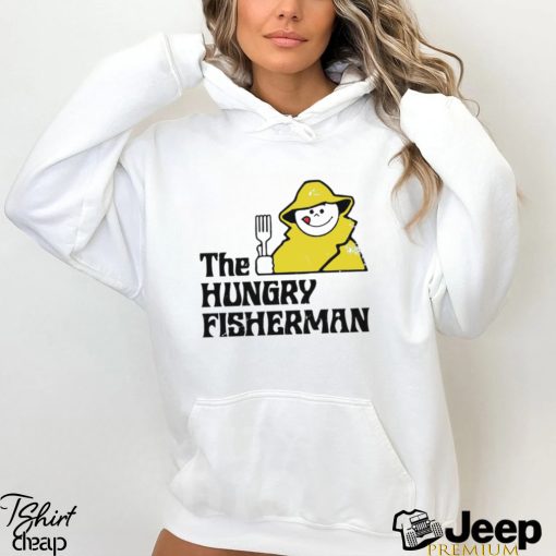 The Hungry Fisherman logo shirt