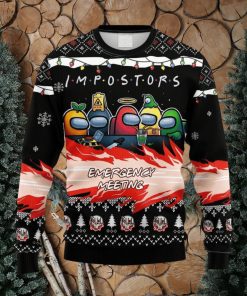 The Impostors From Among Us Christmas Ugly Sweater 3D