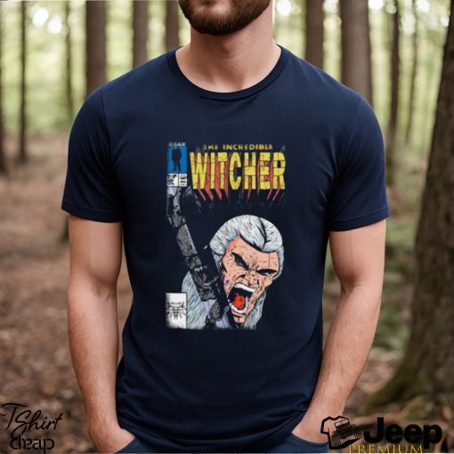 The Incredible Witcher Comic Cover The Witcher shirt