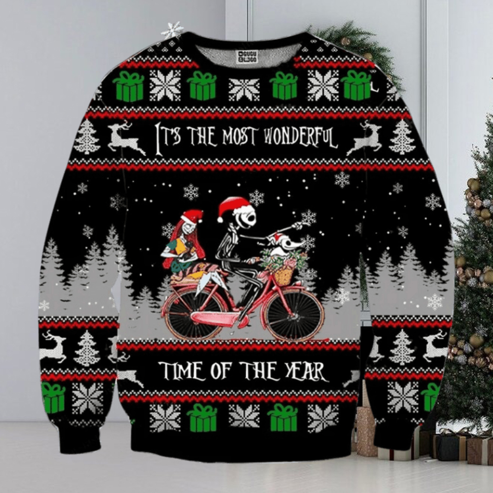 The JACK SKELLINGTON 3D UGLY THICKEN SWEATERS