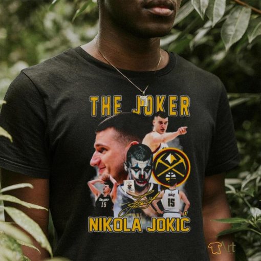 The Joker Denver Nuggets Nikola Jokic NBA Finals MVP Signature shirt