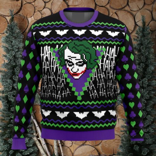 The Joker Ugly Christmas 3D Sweater Gift For Men And Women