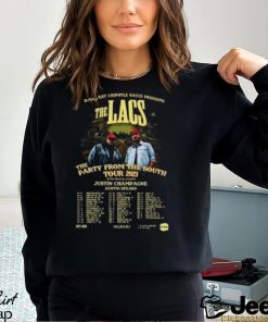 The Lacs The Party From The South Tour 2023 Merch, The Lacs Live Tour Dates 2023 Shirt, The Lacs Tour 2023 With Special Guesta Justin Champagne And Dustin Spears Shirt