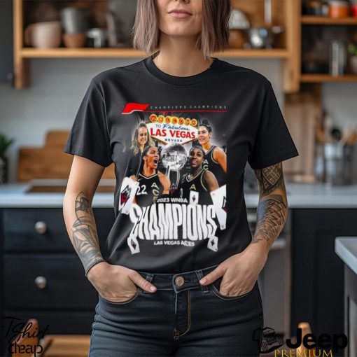 The Las Vegas Aces Are Back To Back WNBA Champions 2023 T Shirt