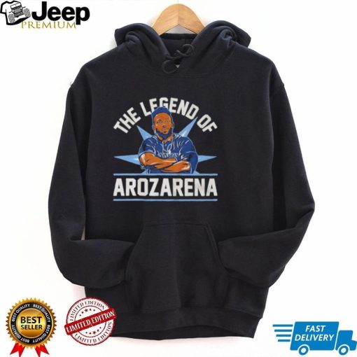 The Legend Of Randy Arozarena Cartoon Shirt