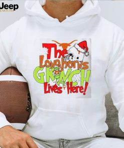 The Longhorns Grinch Lives Here Christmas Shirt