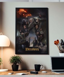 The Lord Of The Rings The Fellowship Of The Ring Vintage Home Decor Poster Canvas