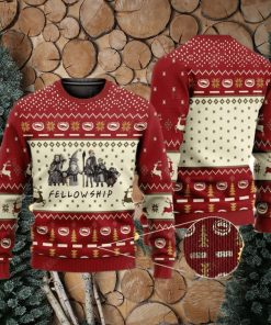 The Lord Of The Rings Ugly Christmas Sweater Fellowship Xmas Gift