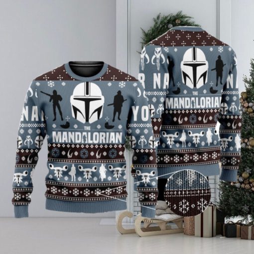 The Mandalorian 3D All Over Printed Ugly Christmas Sweater Christmas Gift For Family