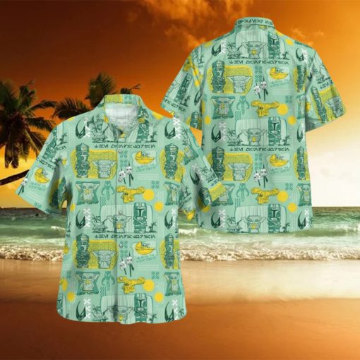 The Mandalorian Set Hawaiian Shirt And Short For Men And Women