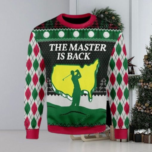 The Master Is Back Ugly Sweater