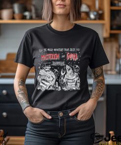 The Mega Monsters Tour 2023, Gojira and Mastodon T shirt , Music Vintage Shirt