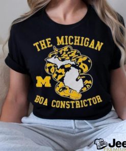 The Michigan Football boa constrictor shirt tshirt