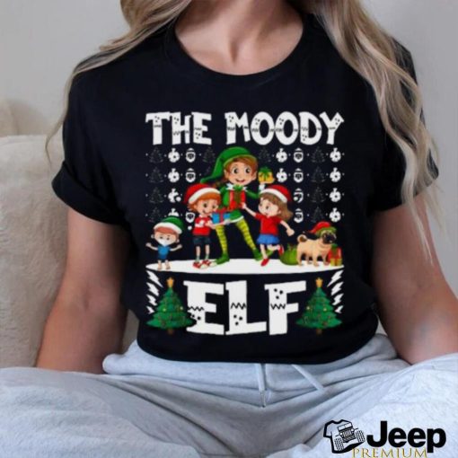 The Moody ELF Merry Christmas 2023 T shirt