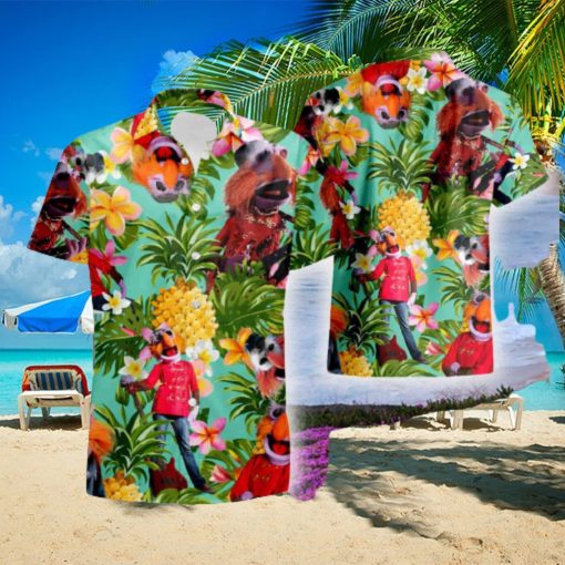 The Muppet Show Floyd Pepper Tropical Set 3D Hawaiian Shirt And Short Gift For Men And Women