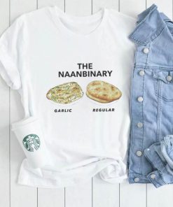 The Naanbinary Garlic regular shirt