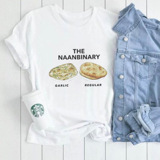 The Naanbinary Garlic regular shirt