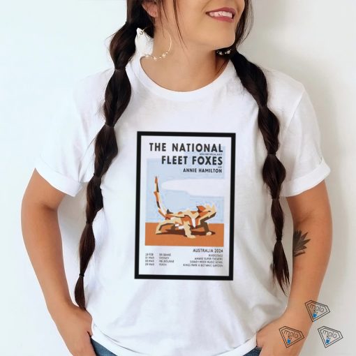 The National Australia 2024 Tour Poster Shirt