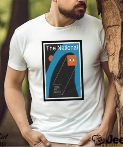 The National, Deer Lake Park, Burnaby, June 5 2023 Poster shirt