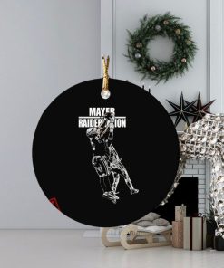 The Nations Mayer Las Vegas Raiders Ornament Custom Name