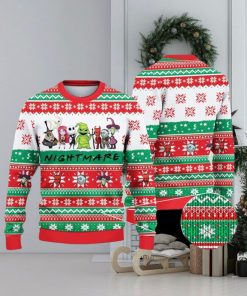 The Nightmare Before Christmas 3D Ugly Sweater