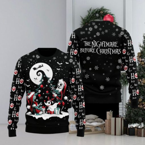 The Nightmare Before Christmas HO HO HO Ugly Sweater