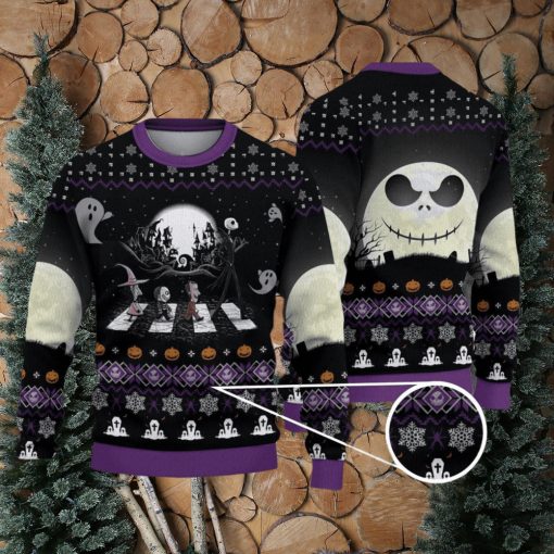 The Nightmare Before Christmas Ugly Christmas Sweater Jack Skellington Ugly Sweater Jack And Sally