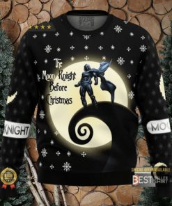 The Nightmare Before Christmas Ugly Christmas Sweatshirt Moon Knight Marc Spector Ugly Christmas Sweater