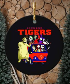 The Nightmare Before Christmas characters Clemson Tigers on the car ornament