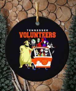 The Nightmare Before Christmas characters Tennessee Volunteers on the car ornament