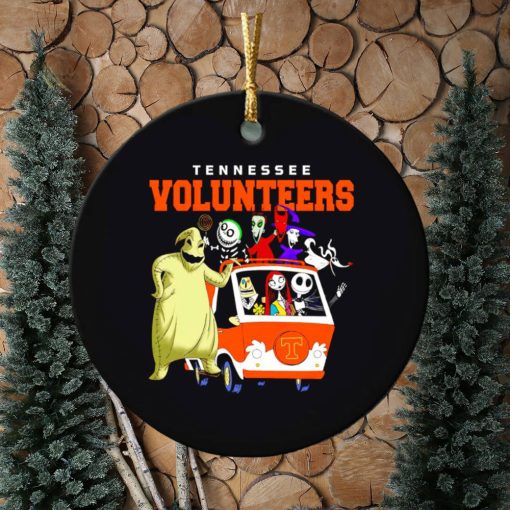 The Nightmare Before Christmas characters Tennessee Volunteers on the car ornament