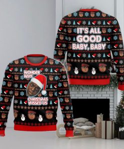 The Notorious B.I.G. Wonder Why Christmas Misses Us Ugly Sweater Gift Christmas For Men And Women