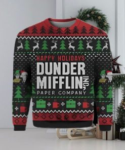 The Office Dunder Mifflin Happy Holiday The Office Ugly Christmas Sweater