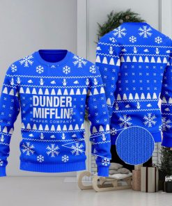 The Office Dunder Mifflin Knitted Xmas Sweater Gift Holidays