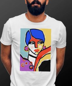 The Other Girl colorful art shirt