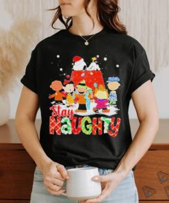 The Peanut Stay Naughty Christmas Shirt