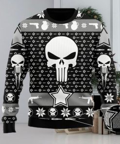 The Punisher Guns & Ammo Gift X mas Ugly Christmas Sweater Unisex 3D Sweater Christmas Gift