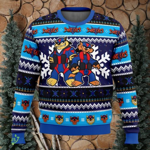 The Radical Squadron Swat Kats Cute Ugly Christmas Sweater Christmas Gift For Family