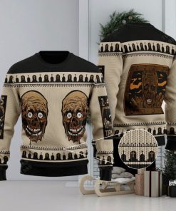 The Return of the Living Dead Knitted Christmas 3D Sweater For Men And Women