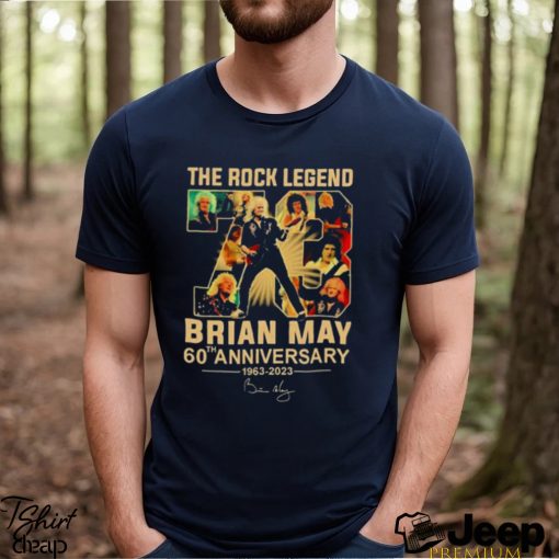 The Rock Legend 73 Brian May 60th Anniversary Shirt