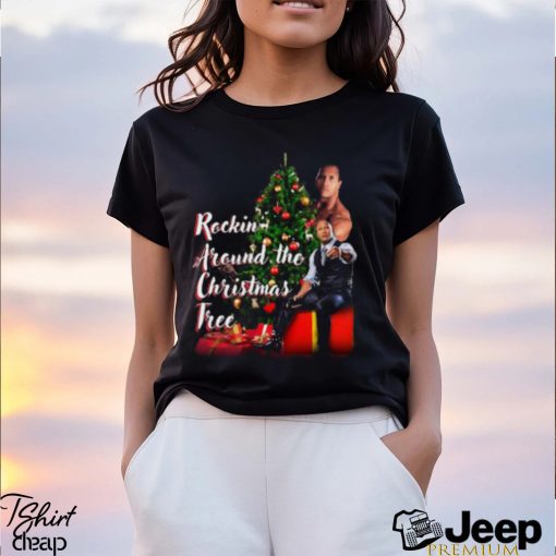 The Rock, Rockin Around The Christmas Tree T shirt