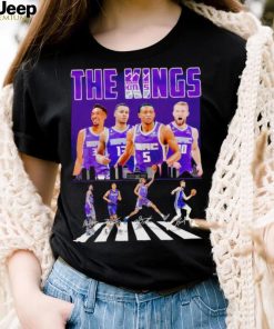 The Sacramento Kings 2023 abbey road signatures shirt