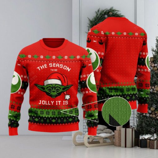 The Season To Be Jolly It Is Ugly Xmas Sweater Gift Holidays